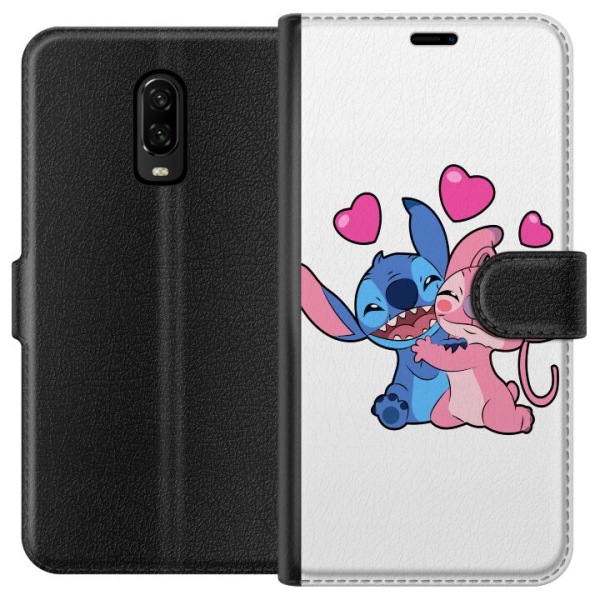 OnePlus 6T Plånboksfodral Lilo & Stitch