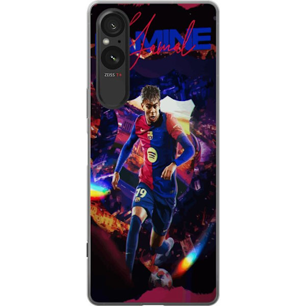 Sony Xperia 10 VI Läpinäkyvä kuori Yamal Rising Talent FC Barcelona Pelaaja Nuori Jalkapalloilija Suosittu Motiivi Urheilu Espanja Lahjakkuus