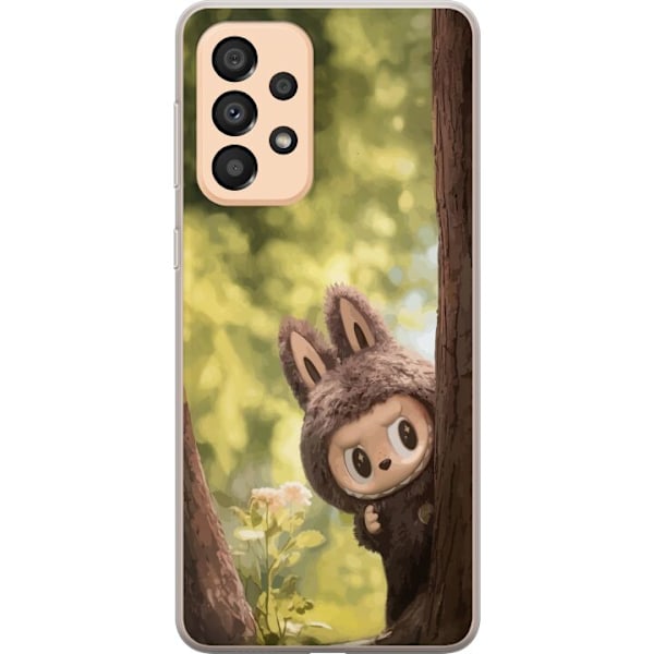 Samsung Galaxy A33 5G Gennemsigtig cover Labubu Graffiti Vibes