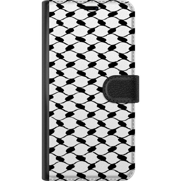 Google Pixel 9 Pro Lommeboketui Keffiyeh mønster