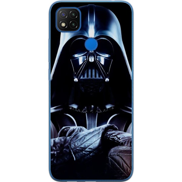 Xiaomi Redmi 9C NFC Läpinäkyvä kuori Darth Vader
