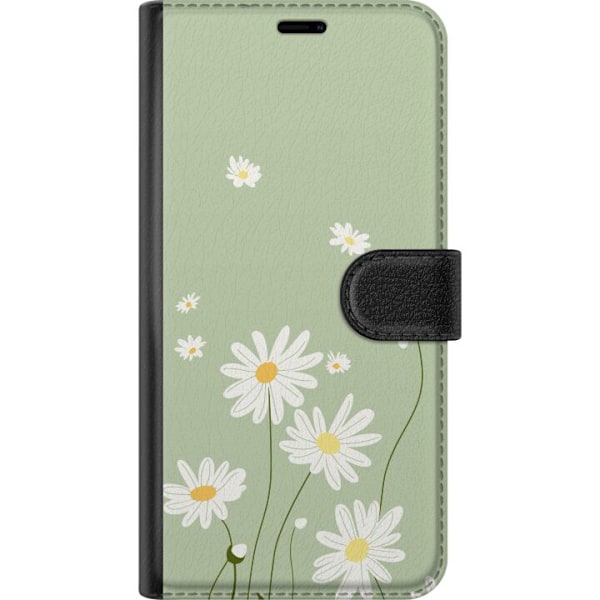 Apple iPhone 5 Tegnebogsetui Præstekraver - blomstret mønste