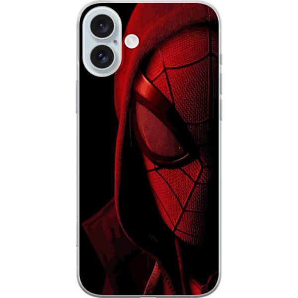 Apple iPhone 16 Plus Gjennomsiktig deksel Spider-Man