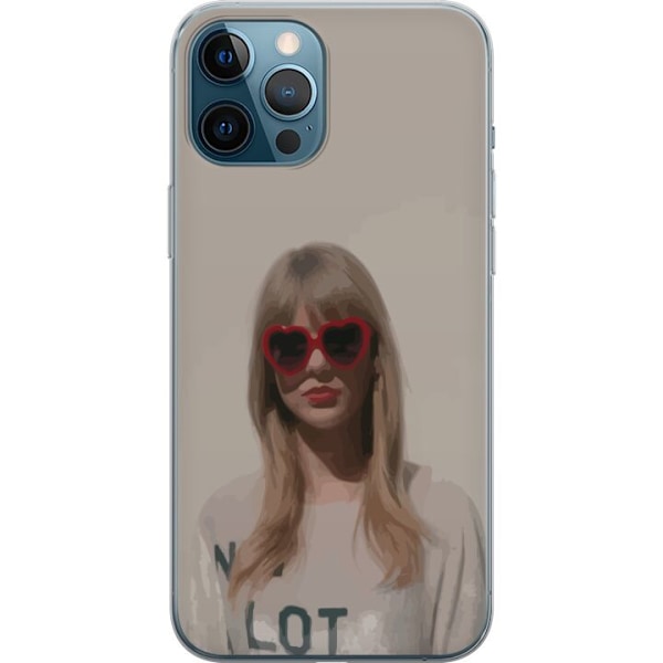 Apple iPhone 12 Pro Max Genomskinligt Skal Taylor Swift