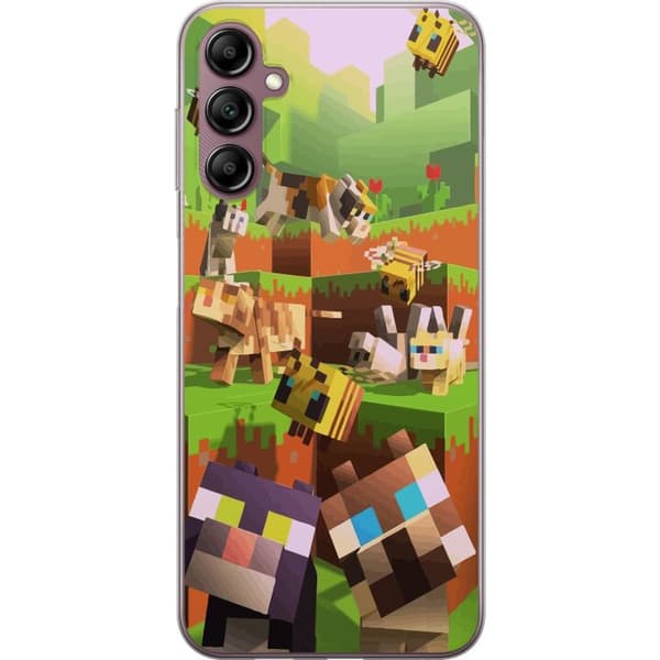 Kompatibelt Mobildeksel til Samsung Galaxy A14 5G MineCraft