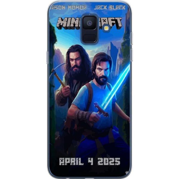 Samsung Galaxy A6 (2018) Genomskinligt Skal A Minecraft Movie