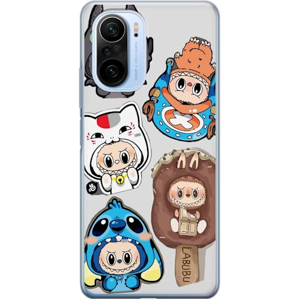 Xiaomi Mi 11i Genomskinligt Skal Labubu figursamling – Pop M