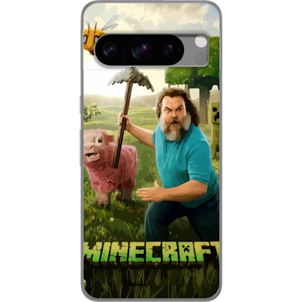 Google Pixel 8 Pro Läpinäkyvä kuori A Minecraft Movie