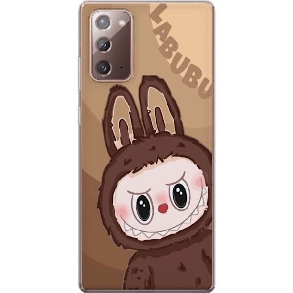 Samsung Galaxy Note20 Genomskinligt Skal Labubu Cloud Cutie