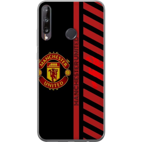 Huawei P40 lite E Läpinäkyvä kuori Manchester United