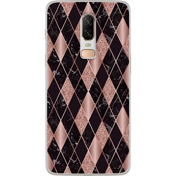 OnePlus 6 Gennemsigtig cover Mønster