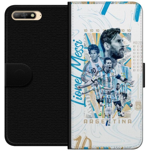 Huawei Y6 (2018) Lompakkokotelo Lionel Messi