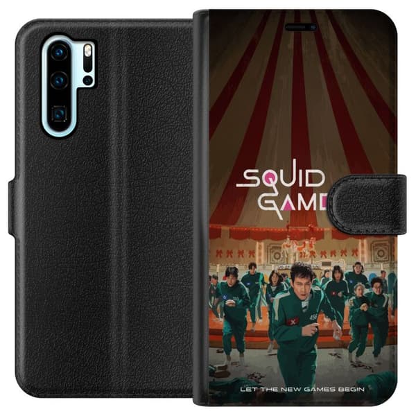 Kompatibel Tegnebogsetui til Huawei P30 Pro Squid Game