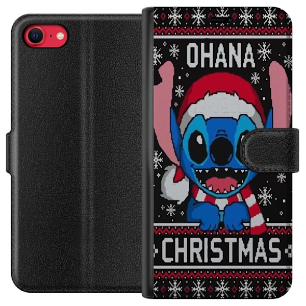 Apple iPhone 16e Plånboksfodral God Jul - Stich