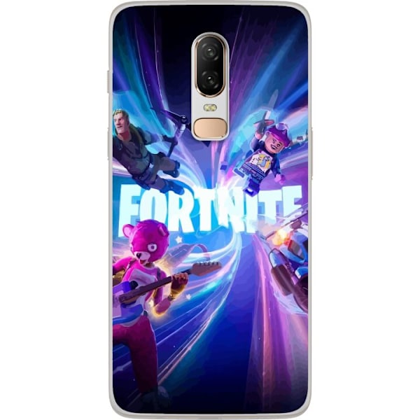 OnePlus 6 Gennemsigtig cover Fortnite