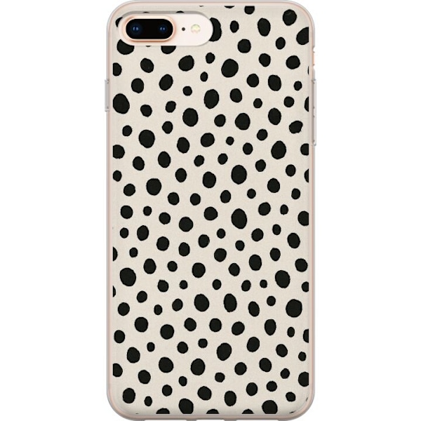Apple iPhone 7 Plus Läpinäkyvä kuori Dot Dance