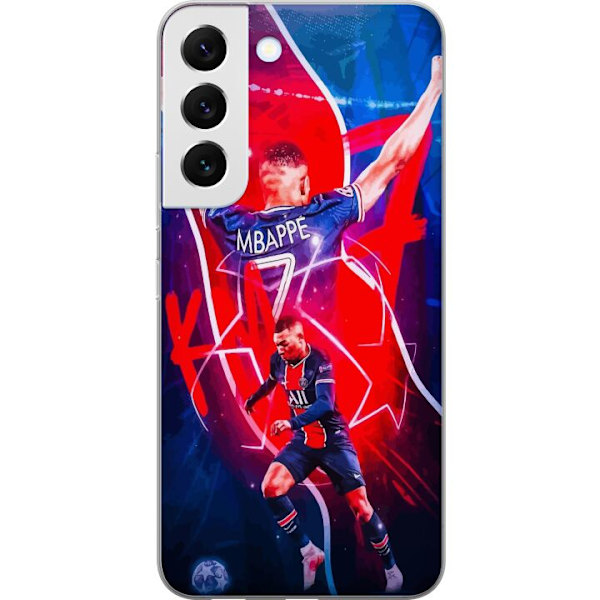 Samsung Galaxy S22+ 5G Gennemsigtig cover Kylian Mbappé