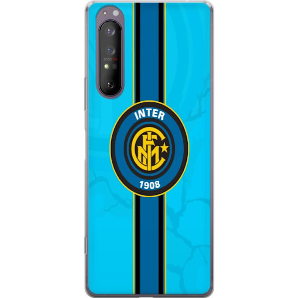 Sony Xperia 1 II Läpinäkyvä kuori Inter Milan