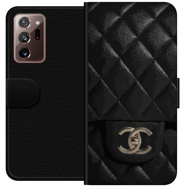 Samsung Galaxy Note20 Ultra Plånboksfodral Chanel Black