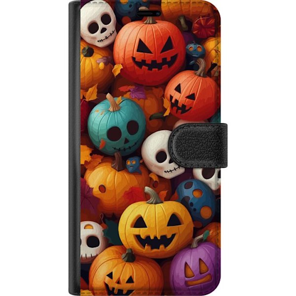 Motorola Moto G13 Tegnebogsetui Halloween mønster 2024