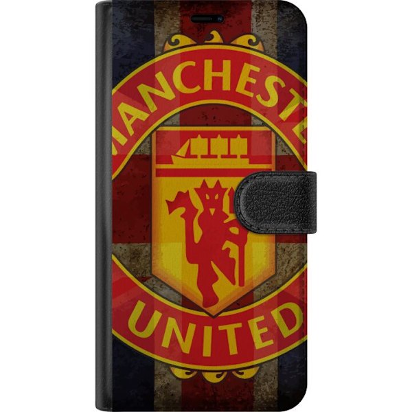 Apple iPhone 16 Pro Lompakkokotelo Manchester United FC