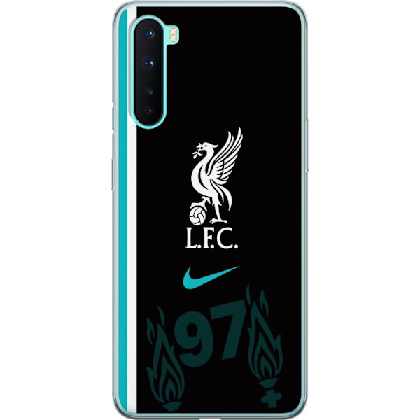 OnePlus Nord Gennemsigtig cover Liverpool FC