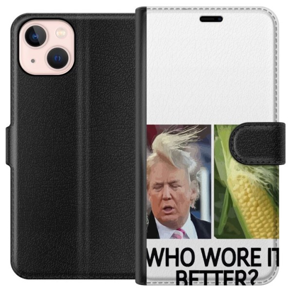 Apple iPhone 13 Plånboksfodral Trump