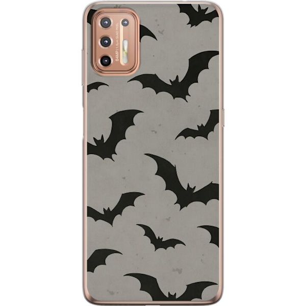 Motorola Moto G9 Plus Gennemsigtig cover Flutterprint