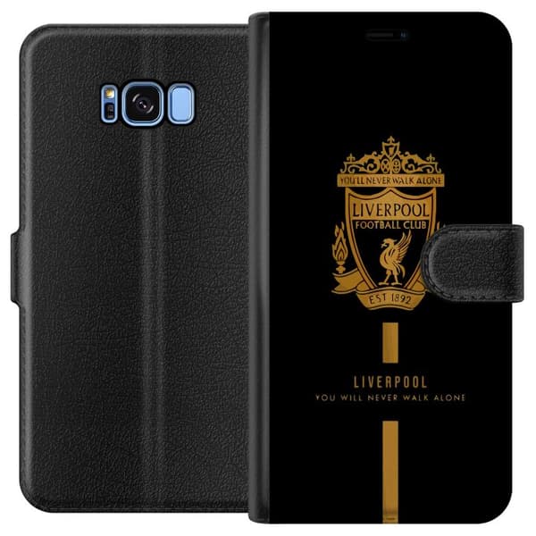 Kompatibelt Plånboksfodral till Samsung Galaxy S8 Liverpool