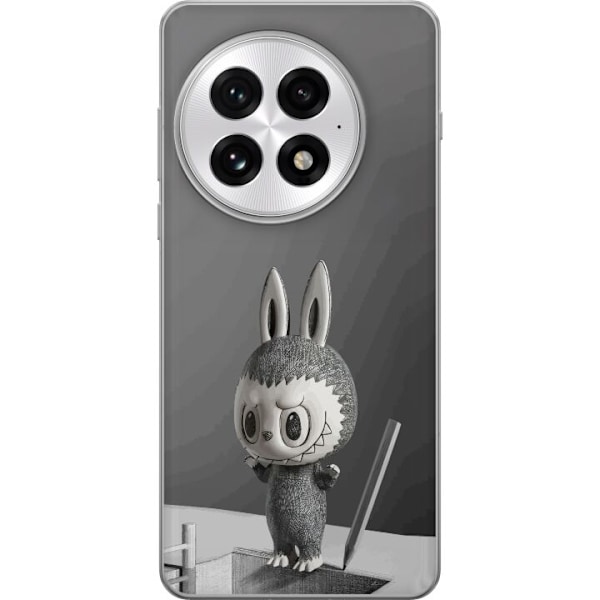 OnePlus 13 Gennemsigtig cover Pop Mart MEGA LABUBU LABUBU Sketch 1000%