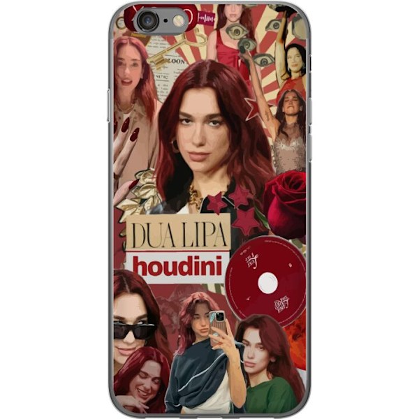 Apple iPhone 6s Läpinäkyvä kuori Dua Lipa – Fashion & Sty
