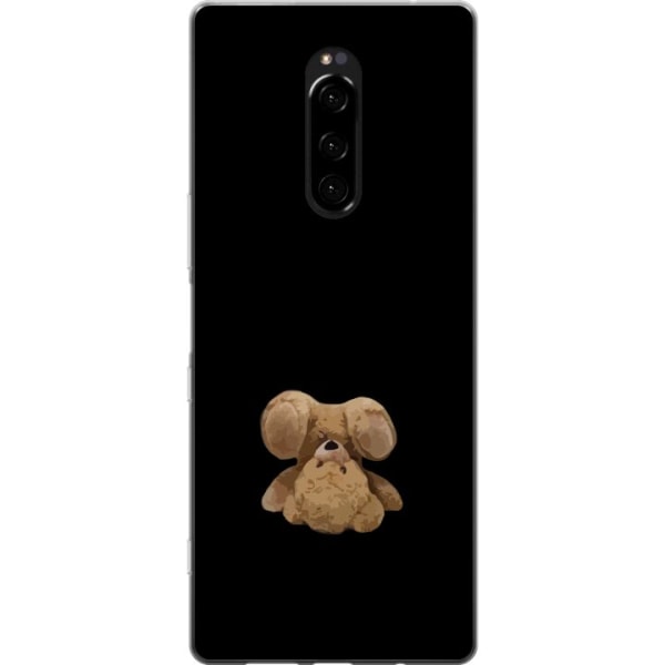 Sony Xperia 1 Gennemsigtig cover Op og ned bjørn