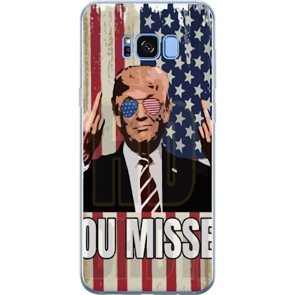 Samsung Galaxy S8 Läpinäkyvä kuori Trump