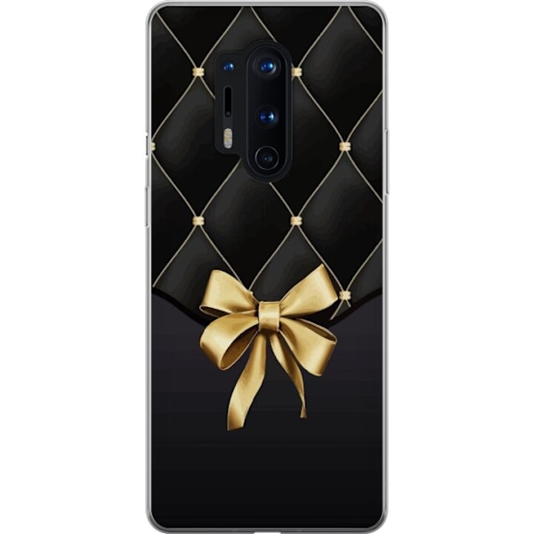 OnePlus 8 Pro Genomskinligt Skal Lyxig Rosett