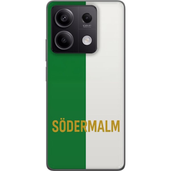 Xiaomi Redmi Note 13 Läpinäkyvä kuori Södermalm - jalkapal