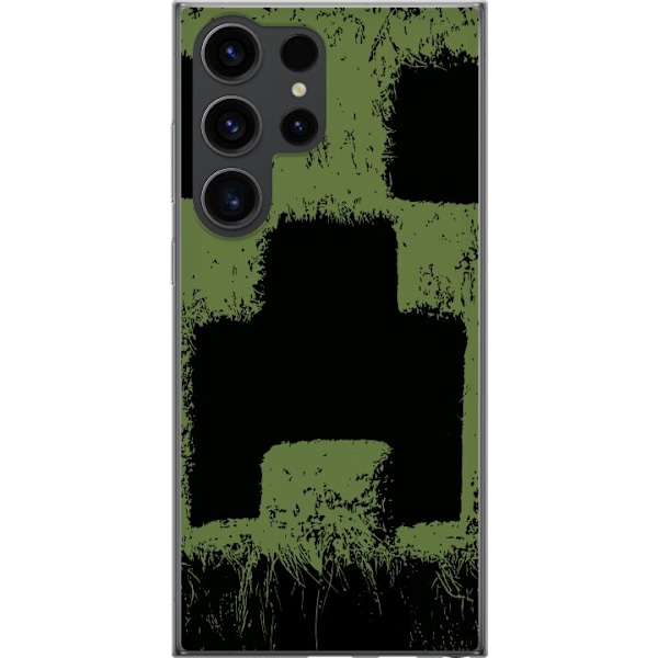 Samsung Galaxy S24 Ultra Gennemsigtig cover A Minecraft Movie