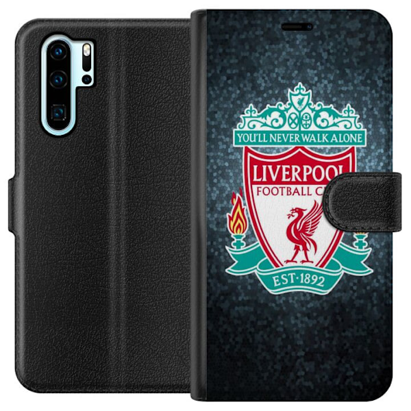 Huawei P30 Pro Tegnebogsetui Liverpool