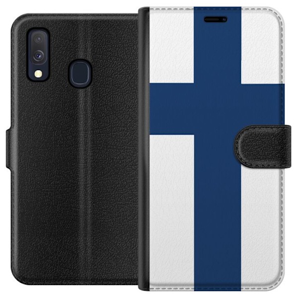 Samsung Galaxy A40 Plånboksfodral Bara Bada Bastu - Finland