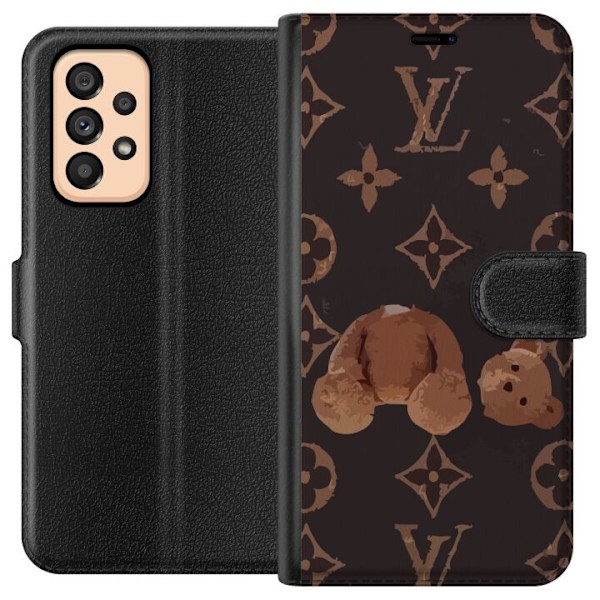 Samsung Galaxy A53 5G Plånboksfodral Teddy Sad LV Happy