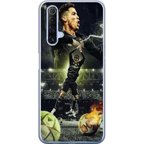 Realme X50 5G Läpinäkyvä kuori Ronaldo