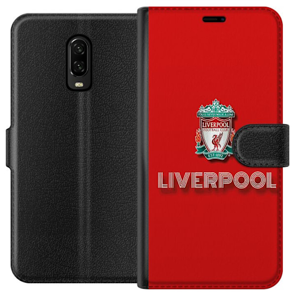 OnePlus 6T Lompakkokotelo Liverpool