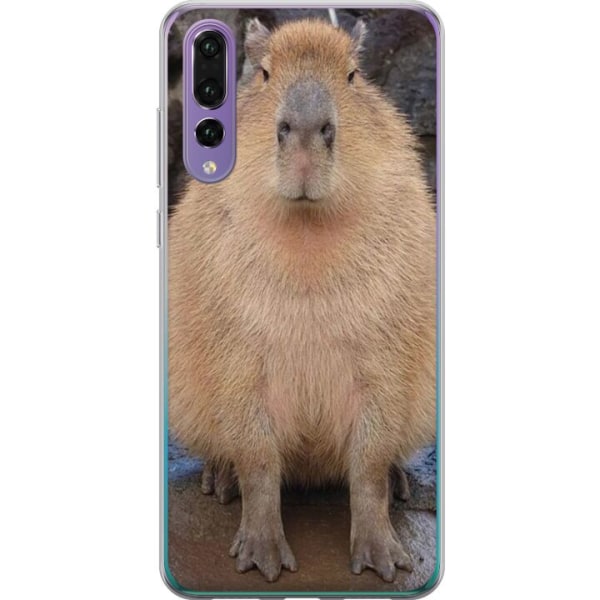 Huawei P20 Pro Genomskinligt Skal Capybara