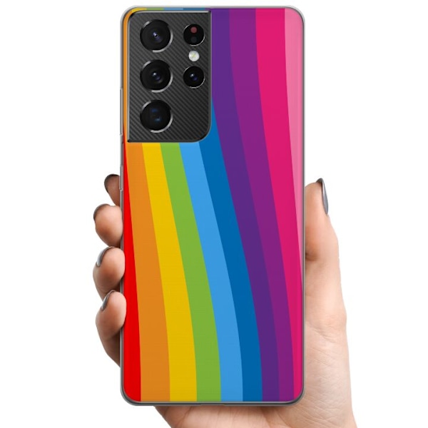 Samsung Galaxy S21 Ultra 5G TPU Matkapuhelimen kuori Unelmoiminen
