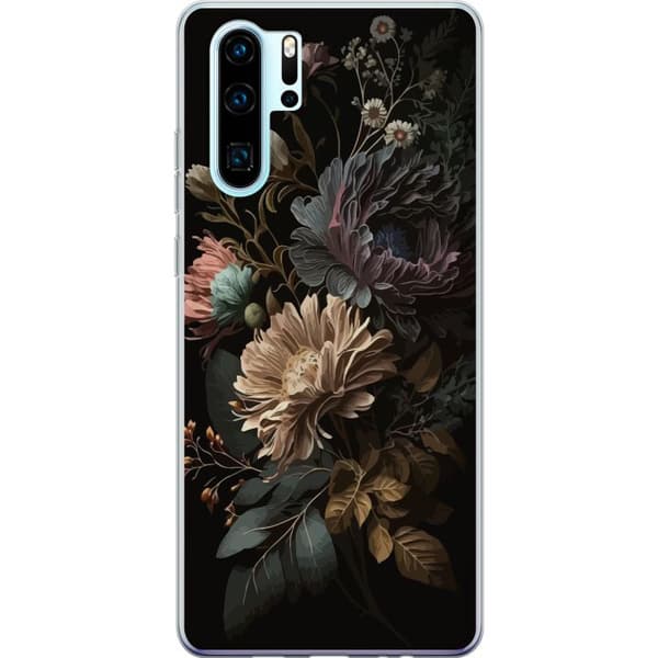 Kompatibelt Mobildeksel til Huawei P30 Pro Blomster