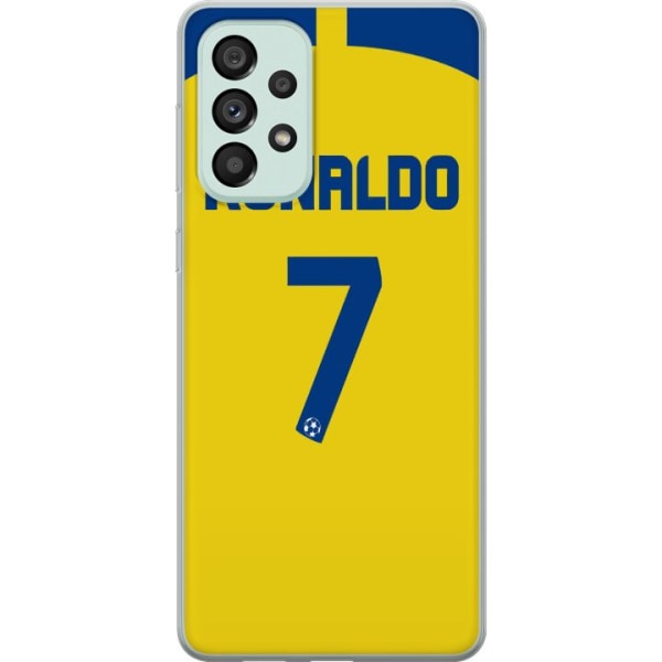 Samsung Galaxy A73 5G Gennemsigtig cover Ronaldo