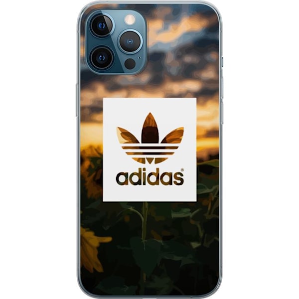 Apple iPhone 12 Pro Max Läpinäkyvä kuori Adidas