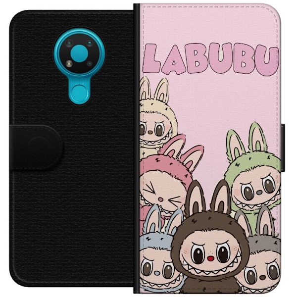 Nokia 3.4 Plånboksfodral Labubu Classics