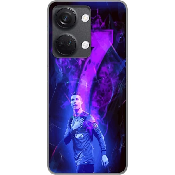 OnePlus Nord 3 Läpinäkyvä kuori Ronaldo 7 - Jalkapallolegenda Toiminnassa Fanien Puolesta