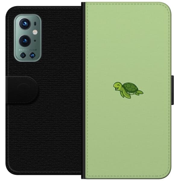 Kompatibelt Plånboksfodral till OnePlus 9 Pro Sköldpadda