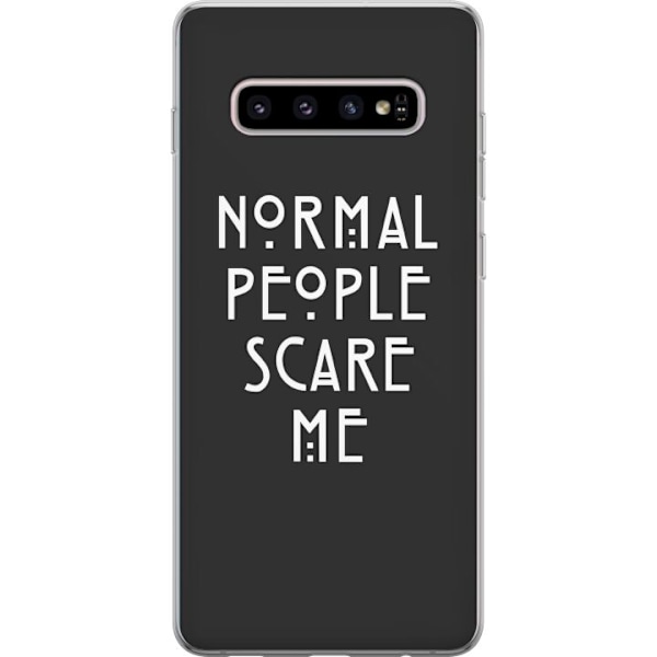 Samsung Galaxy S10+ Gennemsigtig cover Normal